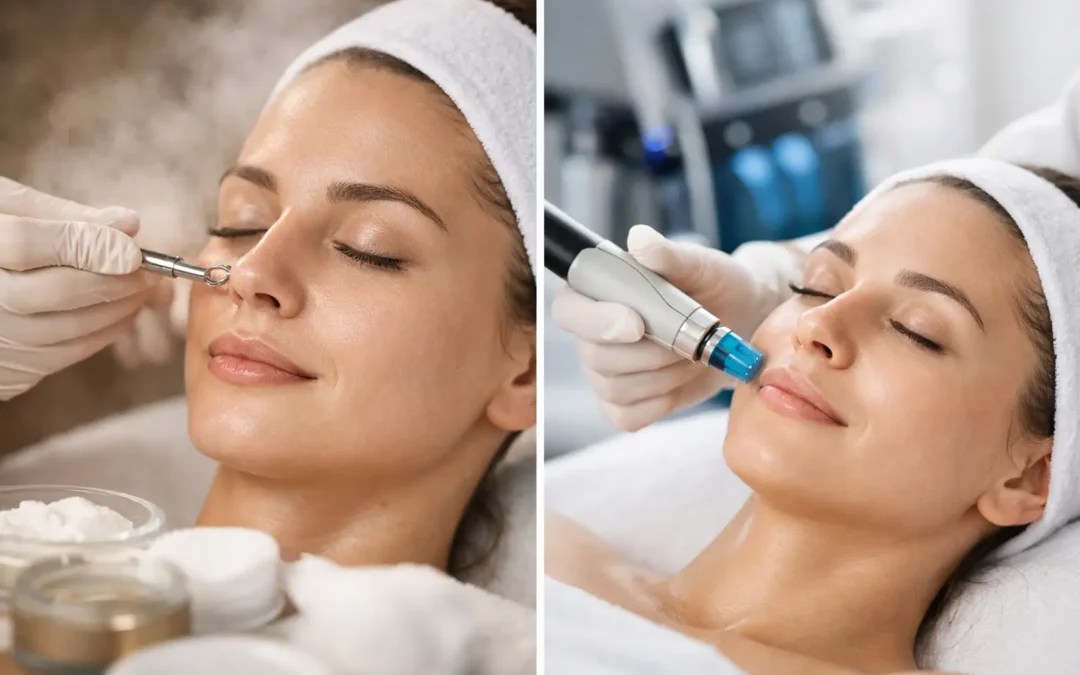 Mélytisztító arckezelés vagy Hydrafacial?